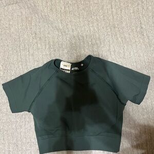 AYBL dark green crop top